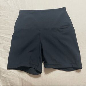 Yogalicious LUX Everyday 5” Black High-Rise Athletic‎ Shorts